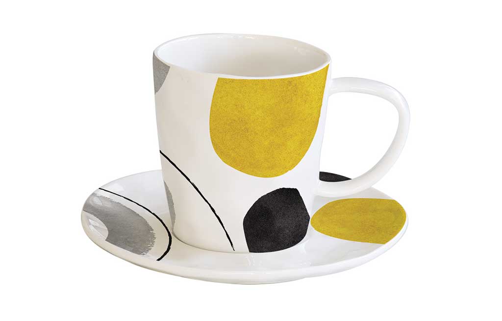 Чаша с чинийка ELEMENTS – изображение-1