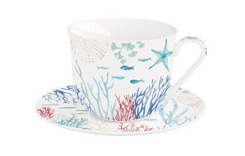 Чаша с чинийка UNDER THE SEA – изображение-1