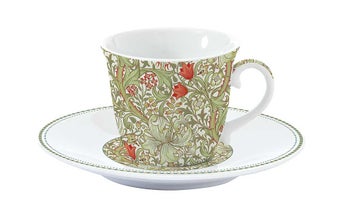 Чаша с чинийка WILLIAM MORRIS – изображение-1