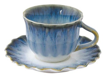 Чаша за кафе с чинийка OCEANIA BLUE – изображение-1