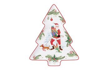 Чинийка коледно дърво JOYFUL SANTA – изображение-1