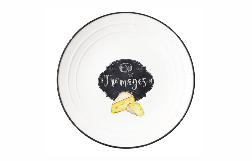 Чиния порцеланова KITCHEN BASIC FROMAGES – изображение-1