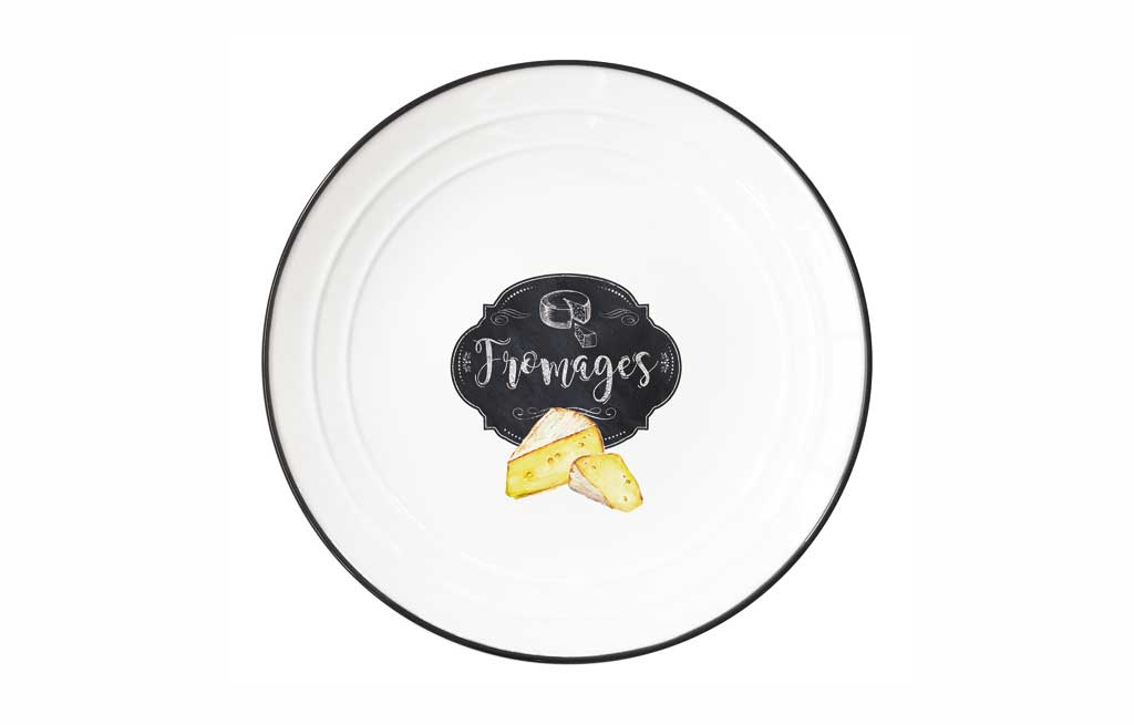 Чиния порцеланова KITCHEN BASIC FROMAGES – изображение-1