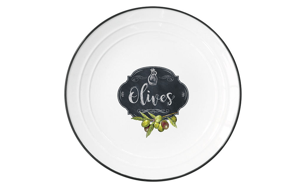 Чиния порцеланова KITCHEN BASIC OIL – изображение-1