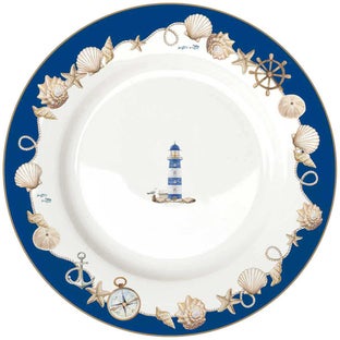Чиния за основно ястие BLUE LIGHTHOUSE – изображение-1