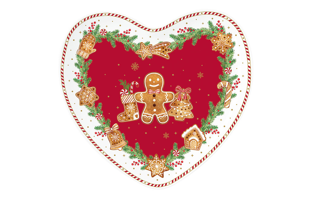 Чинийка Сърце Fancy Gingerbread – изображение-1
