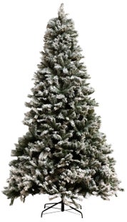 Choinka sztuczna Notus 300 cm zielono-biała – obraz-1