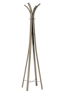 Wieszak stojący Libra ciemnobrązowy – obraz-1