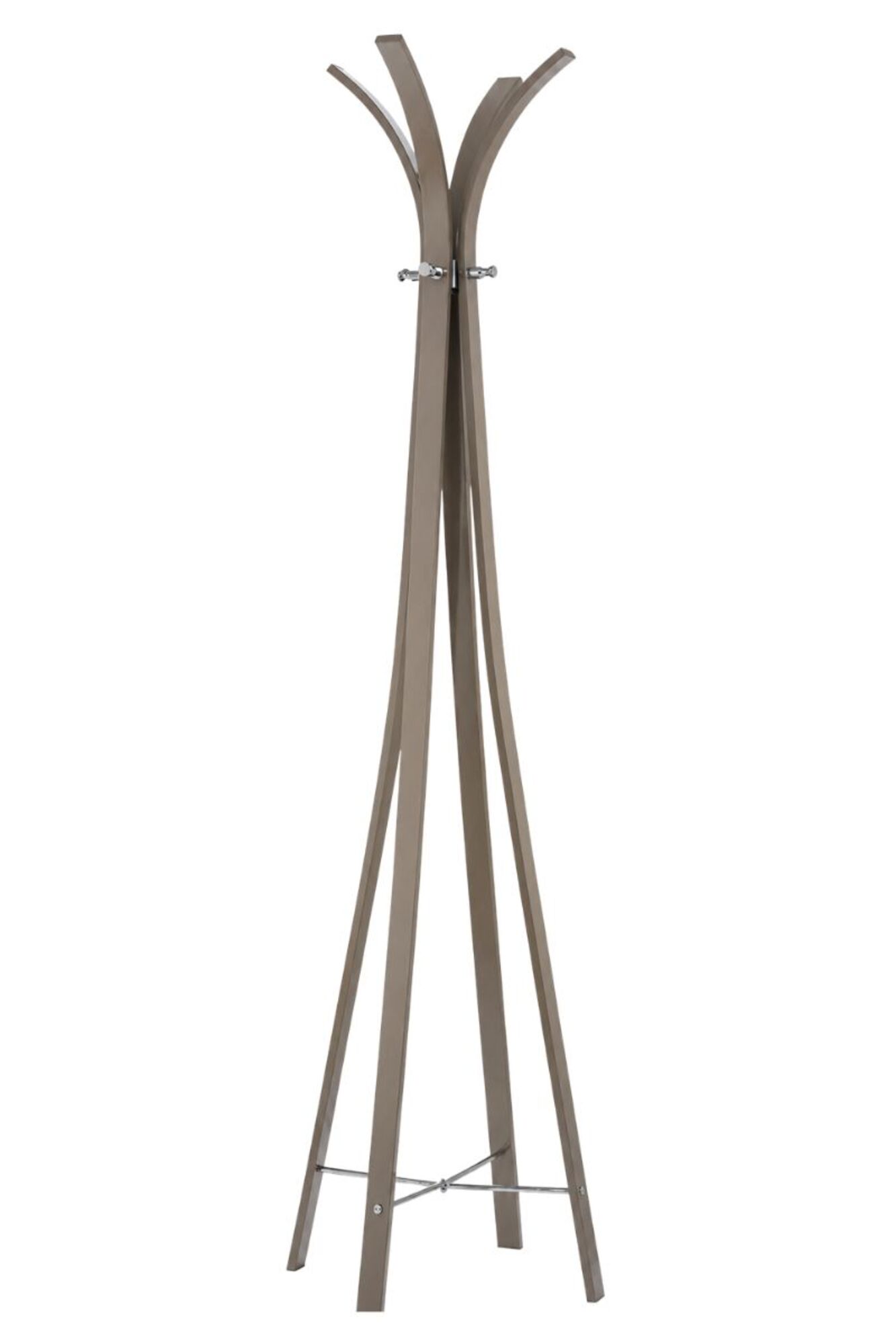 Wieszak stojący Libra taupe – obraz-1