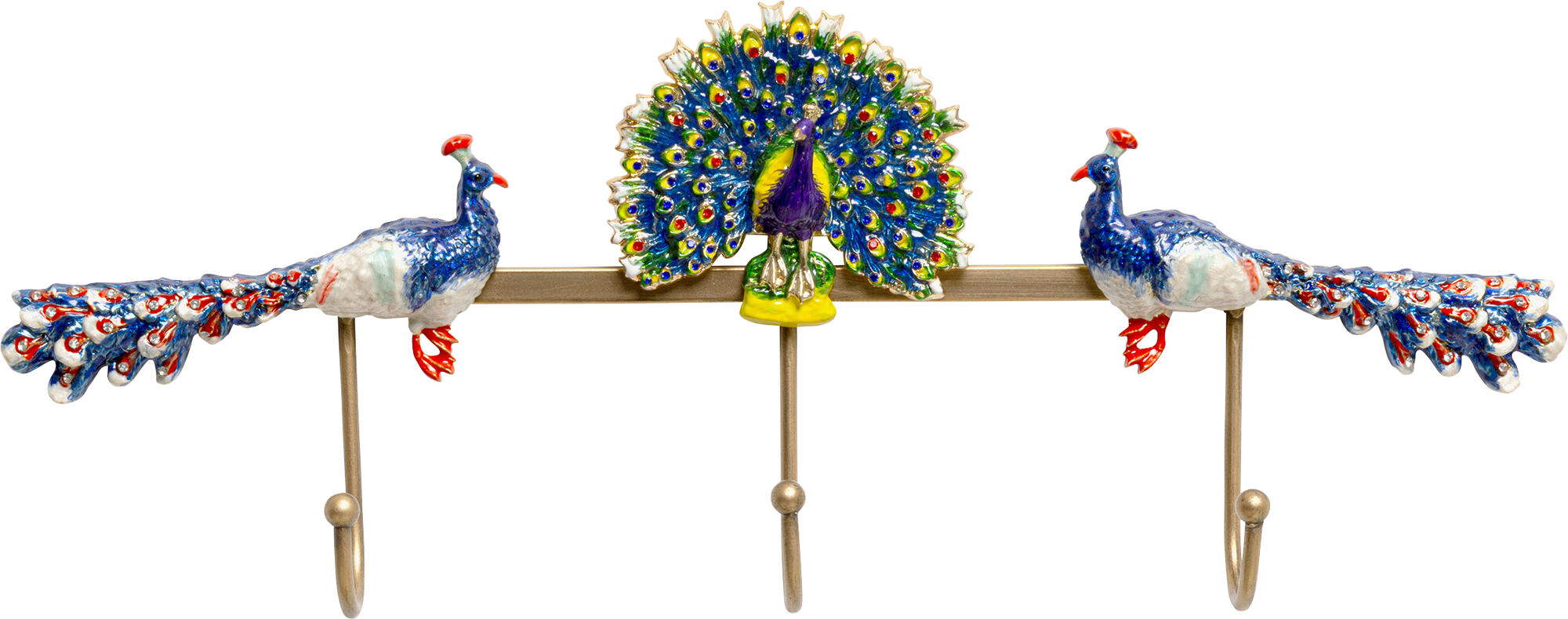 Perchero pared Peacock Gossip 44cm – Imagen-1.