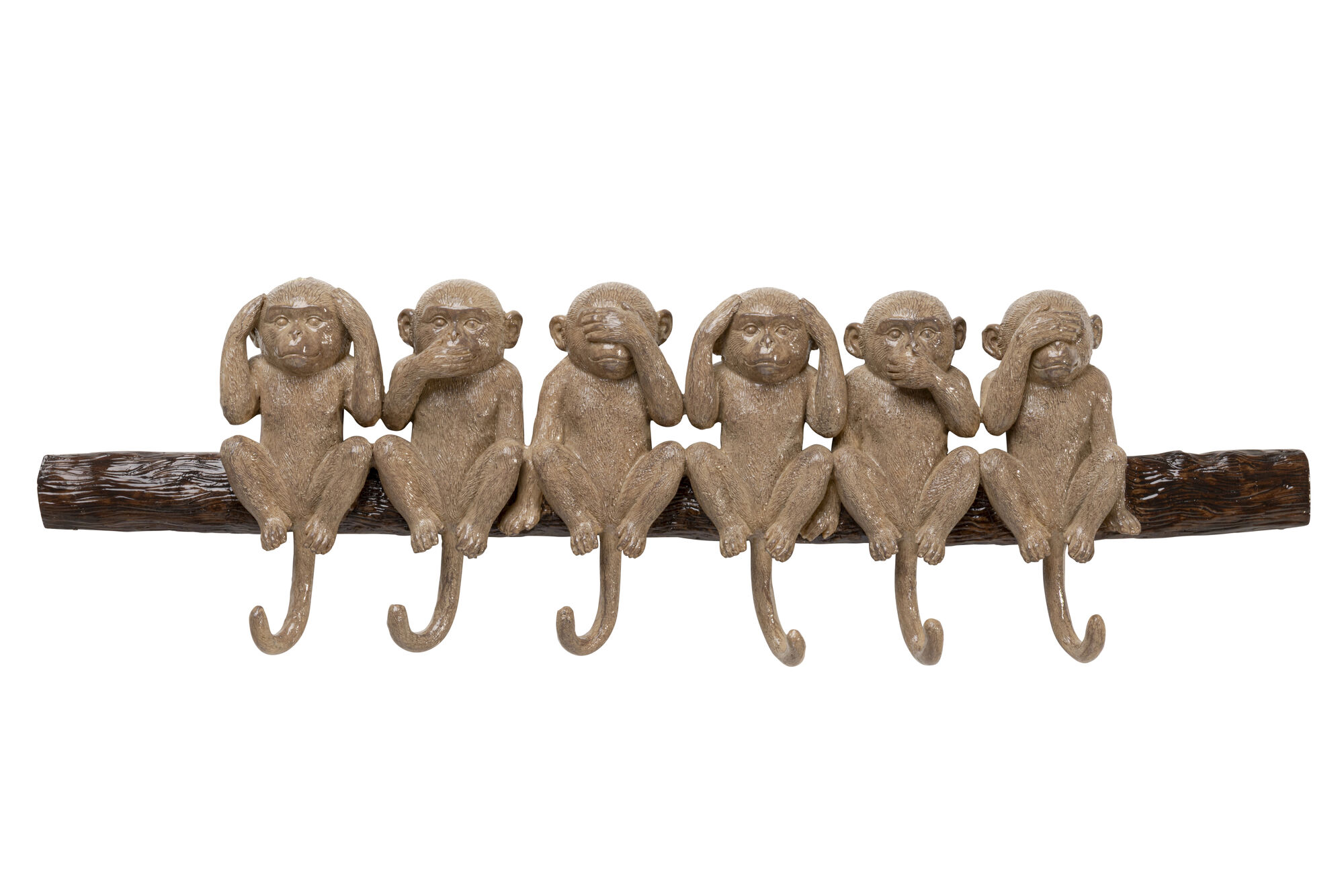 Wieszak Six Monkeys 59cm – obraz-1