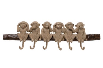 Wieszak Six Monkeys 59cm – obraz-1