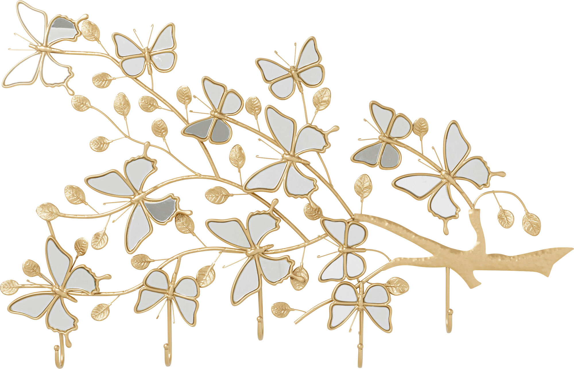 Perchero pared Enjambre de mariposas 36cm – Imagen-1.