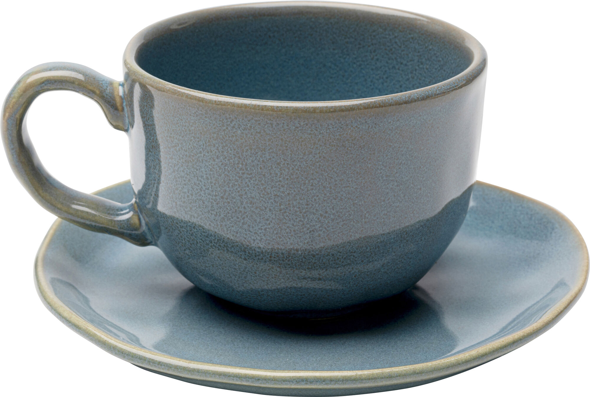 Coffee Cup Organic Turquise (2/part) – billede-1.