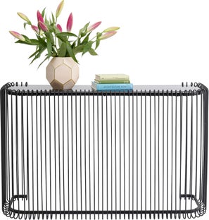 Consola Wire negro 142x89cm – Imagen-1.