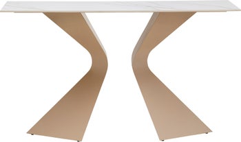 Konsola Gloria greige 140x81cm – obraz-1