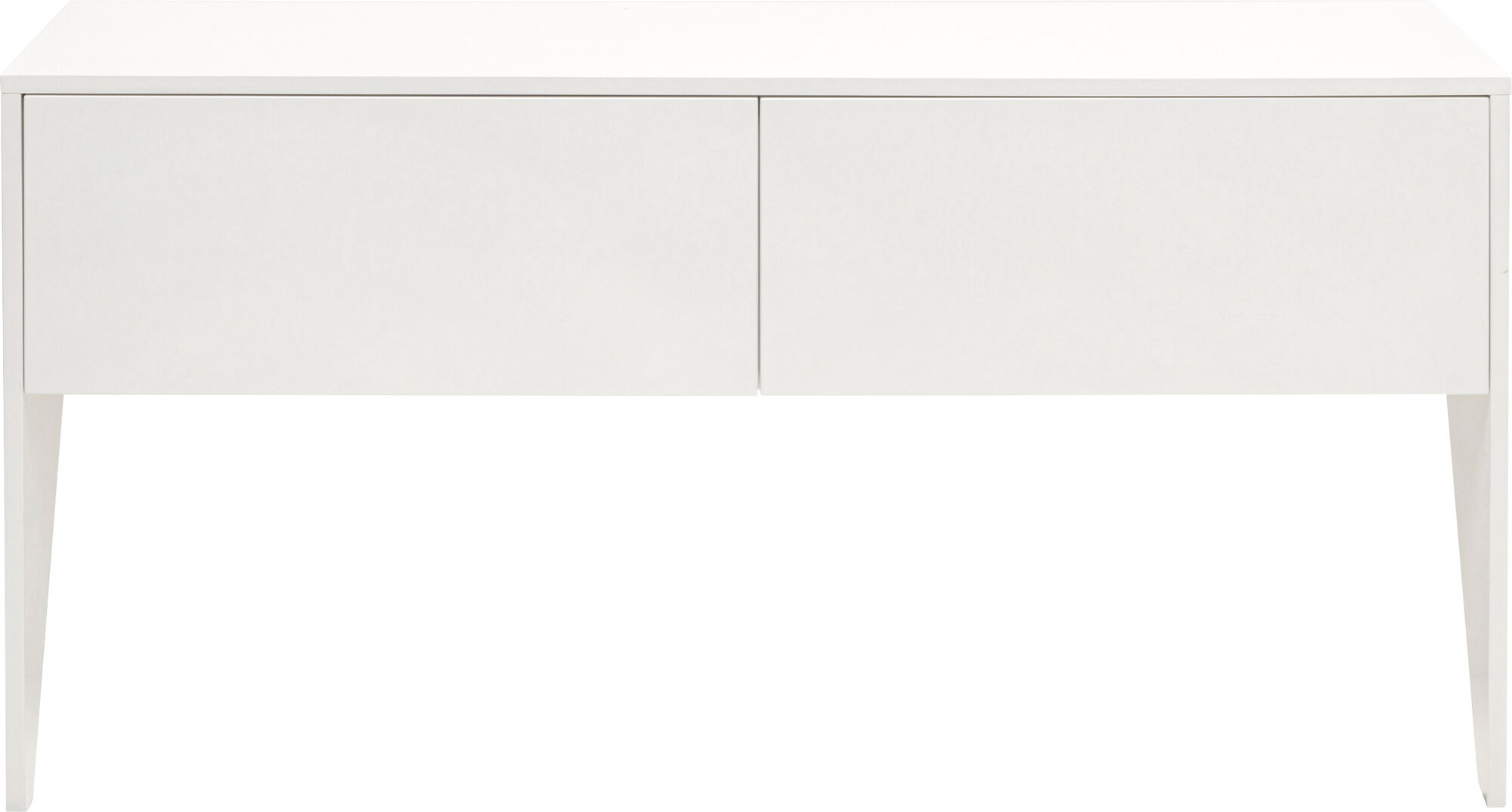 Konsola High Heel 140cm biała – obraz-1