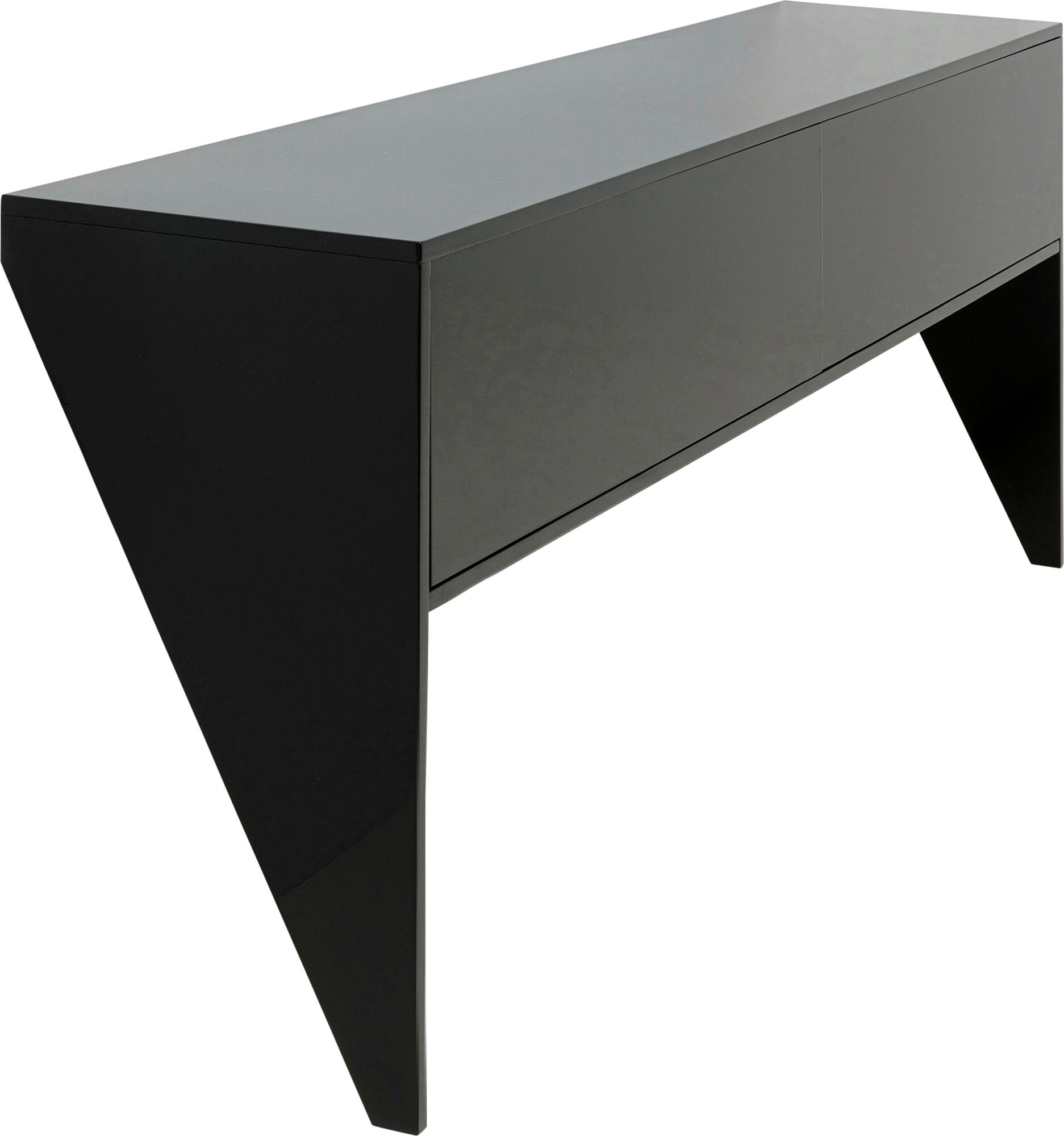 Konsola High Heel 200cm czarna – obraz-1