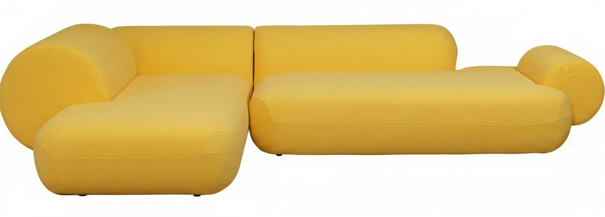 Sofá Esq. Soft Edge Izda. Amarillo – Imagen-1.