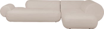 produkt: Hörnsoffa Soft Edge – Nature Höger.