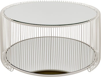 Klub sto Wire Double Greige Ø80cm – slika-1.