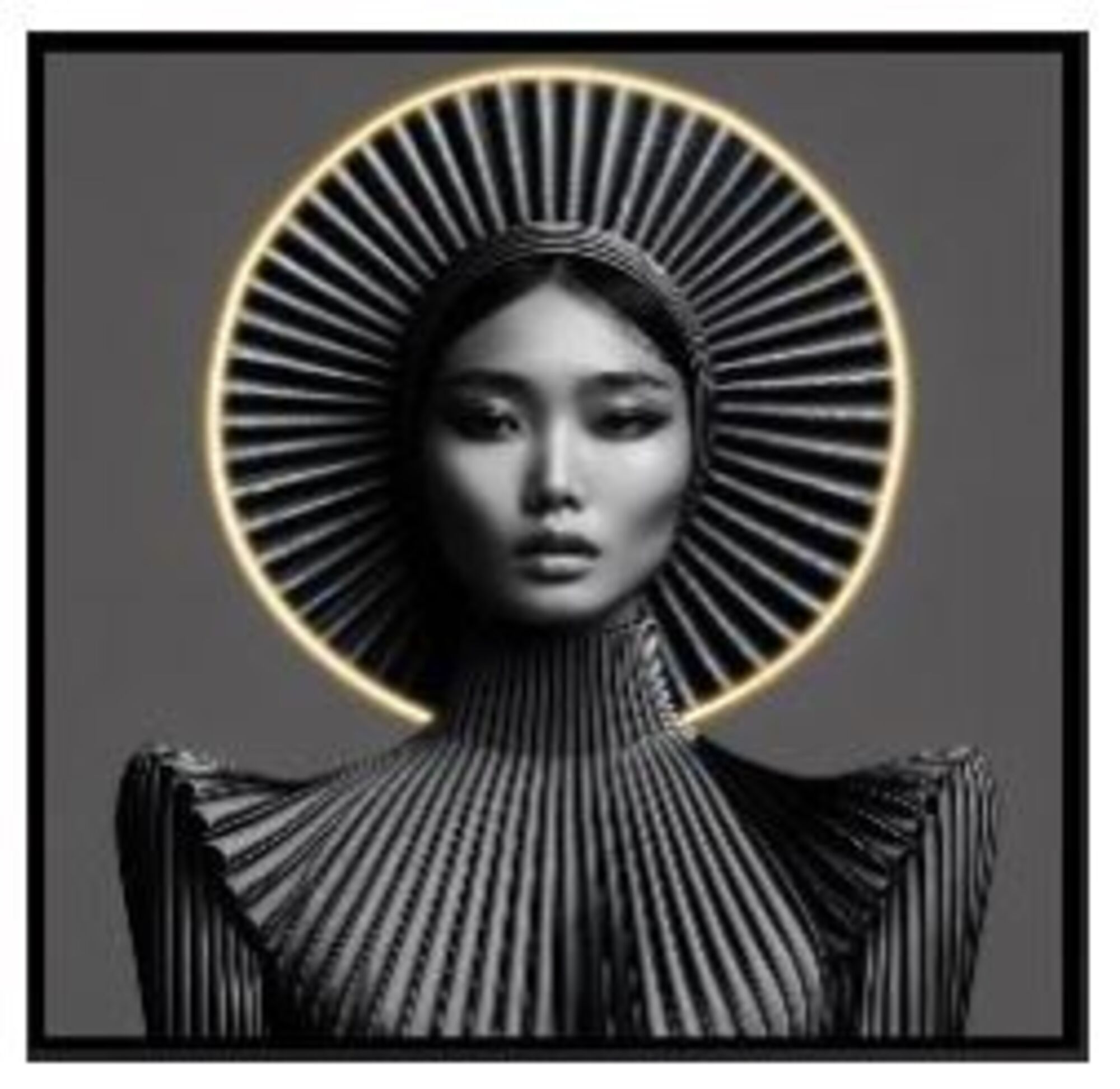 Cuadro Muse Geometry LED 100x100cm – Imagen-1.