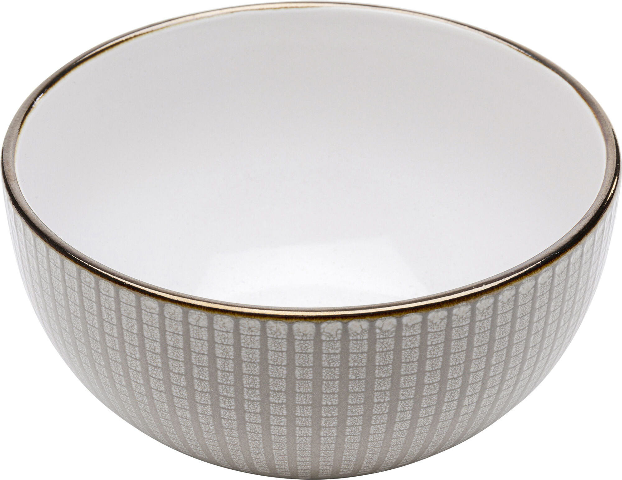 Cuenco de cerámica Ø15 cm gris beige – Imagen-1.