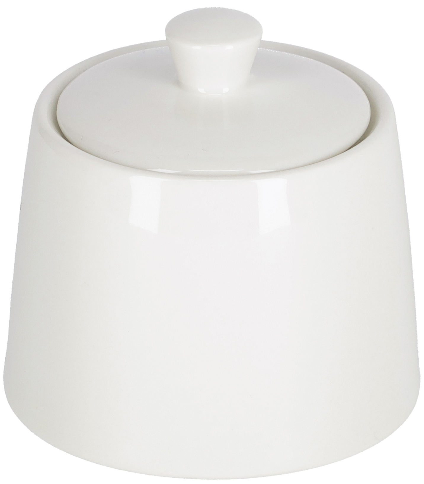 Cukierniczka porcelanowa biała 400 ml – obraz-1