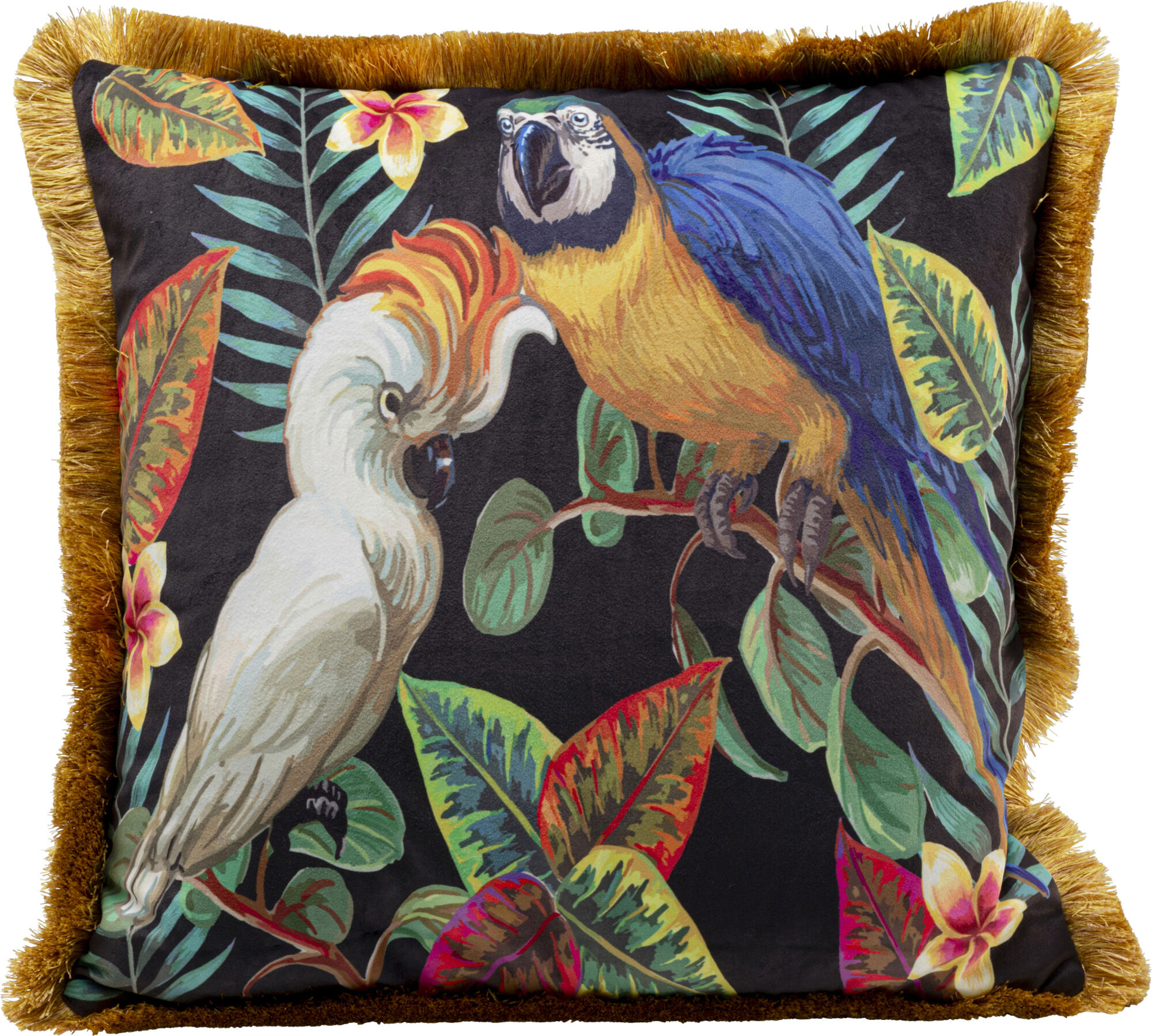 Poduszka Birds Paradise 45x45cm – obraz-1