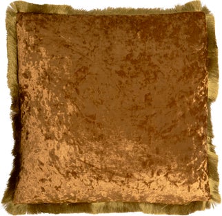 Prydnadskudde Cannes – Guld, 55×55 cm – bild-1.