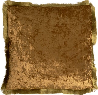 Poduszka dekoracyjna Cannes Złota 55x55cm – obraz-1