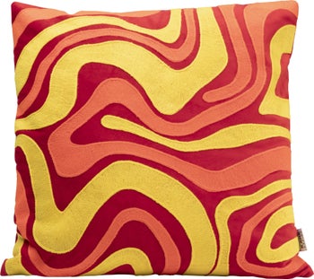Poduszka dekoracyjna Electric Feeling Czerwona 45x45cm – obraz-1