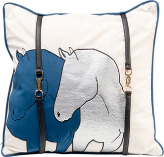 Jastuk Horse Date Blue 45x45cm – slika-1.