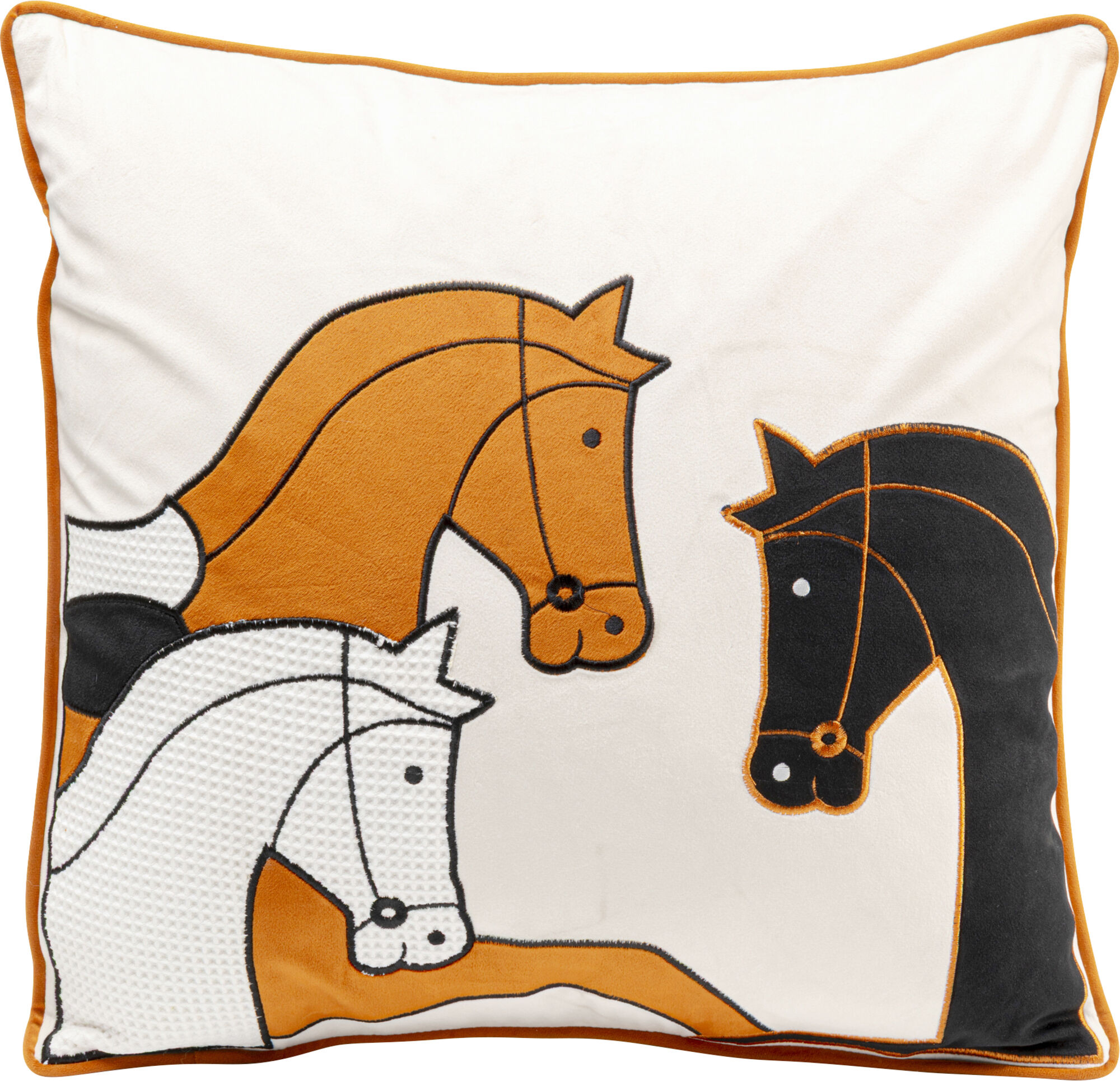 Pagalvėlė Horse Trio 45x45cm – paveikslėlis-1.