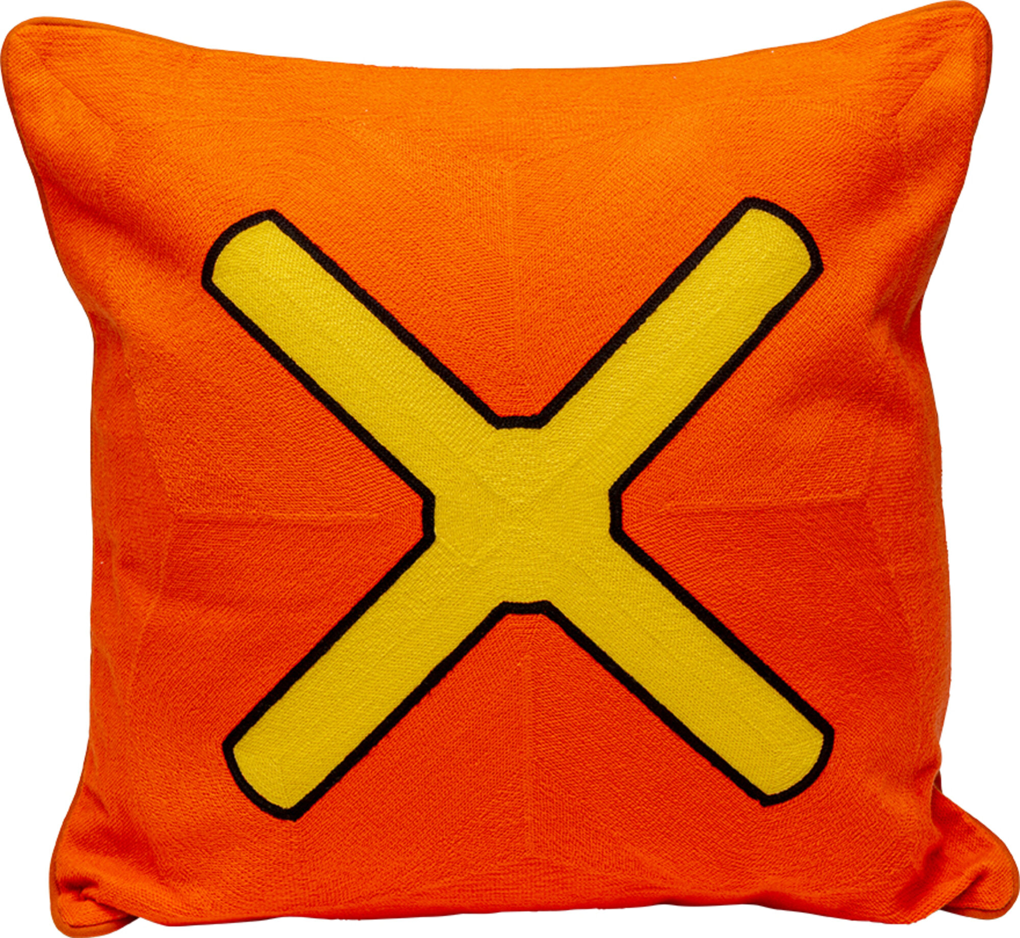 Jastuk Icon Cross Orange Ø50cm