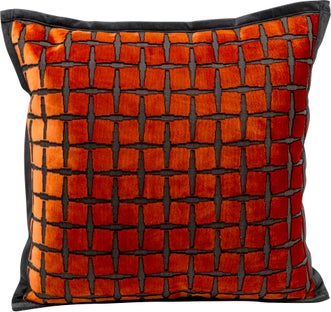 Cojín Jaqui Cuadrado Naranja 45x45cm – Imagen-1.