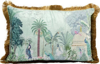 Poduszka Jungle Temple 40x60cm – obraz-1