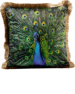 Kudde Peacock - Påfågel, 45x45cm – bild-1.