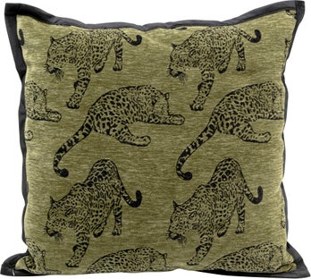Cojín Tiger Verde 45x45cm – Imagen-1.
