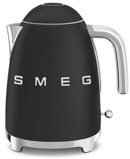 Czajnik metalowy czarny matowy – obraz-1