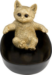 Miska dekoracyjna Bathing Cat 20cm – obraz-1