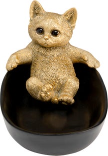 Dekor Skål Bathing Cat, 20 cm – bild-1.