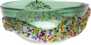 Dekoratyvinis dubenėlis Glitter Circle Ø27cm – paveikslėlis-1.