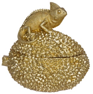 Ukrasna zdjela Lizard Gold 20cm – slika-1.