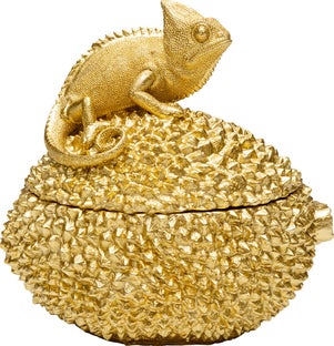 Ukrasna kutija Lizard Gold 20cm – slika-1.