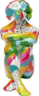 Figurka dekoracyjna Dog Gillie Abstract – obraz-1
