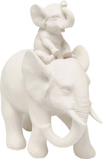 Figurka dekoracyjna Elefant Dumbo Uno greige – obraz-1