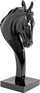 Horse Head koriste-esine, musta, 180 cm – kuva-1.