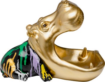 Dekorfigur Hungry Hippo, 31 cm – bild-1.