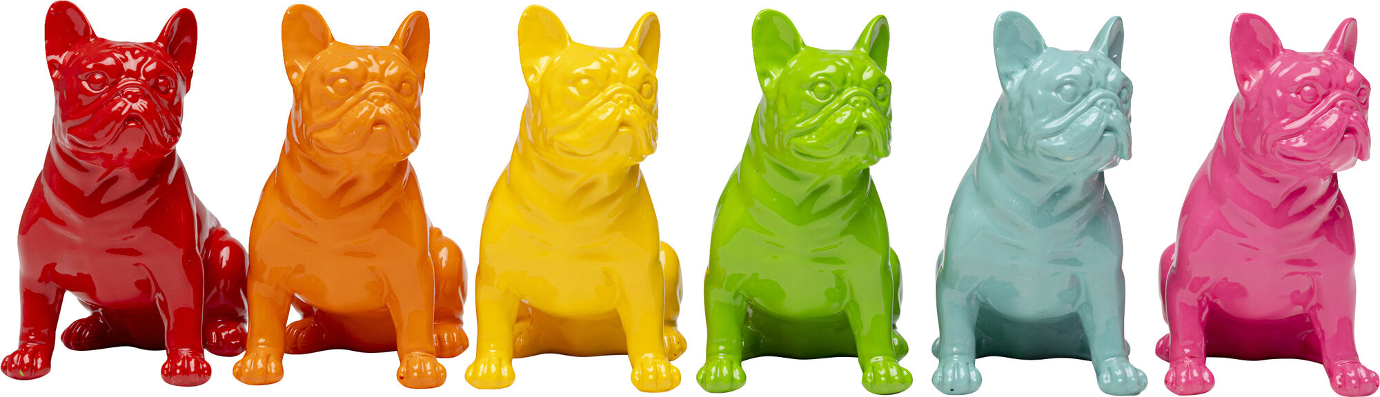 Figurka dekoracyjna Perro Sit Colore 9cm 1 sztuka – obraz-1